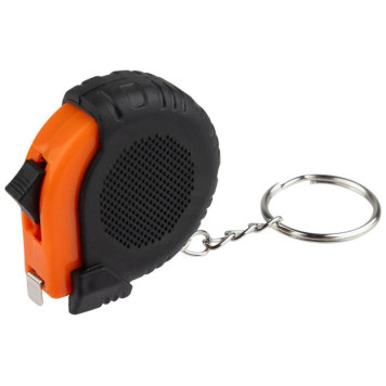 109628 Рулетка-брелок Park 1м с прорезиненным корпусом-2