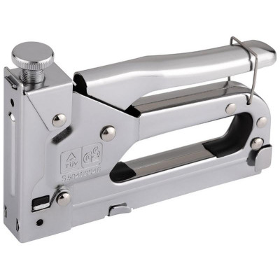 109857 Степлер ручной Park тип 53 4-14мм, стальной корпус, с регулировкой силы удара