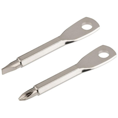 110045 Отвертки-мини 2 в 1 карманные с подвесом Park-1