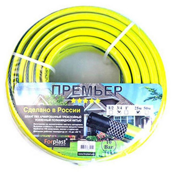 111073 Шланг ПВХ 'Премьер' (арм) 3/4' 50м-2
