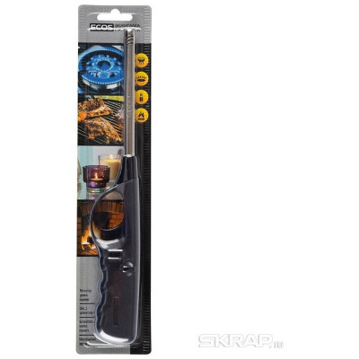 157823 Зажигалка газовая ECOS 68M-BL-3