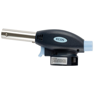 157835 Горелка газовая портативная (лампа паяльная) ECOS GT-500 (цанговое соединение)