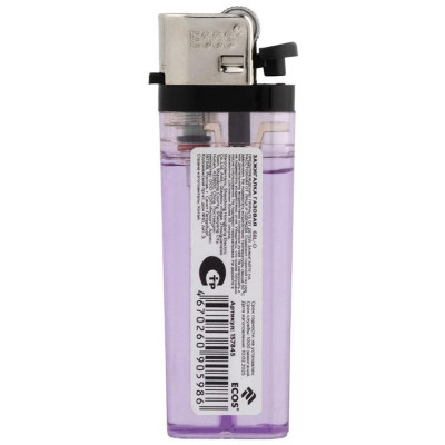 157845 Зажигалка газовая ECOS 68L-O одноразовая (5 цветов)-3