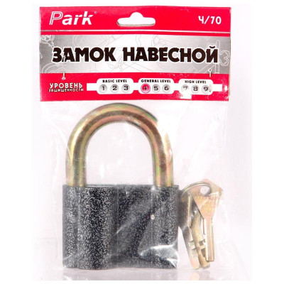 288128 Замок навесной Park Ч/70-1