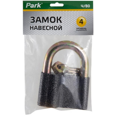 288129 Замок навесной Park Ч/80-1