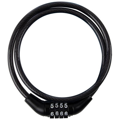 288158 Замок велосипедный кодовый Park 65см, 6мм