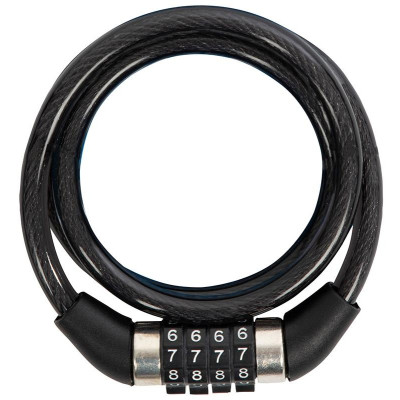 288159 Замок велосипедный кодовый Park 80см, 8мм