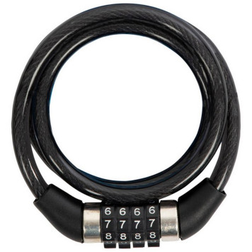 288160 Замок велосипедный кодовый Park 120см, 8мм