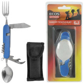 325134 Набор походный 6в1 ECOS TS-34 синий
