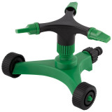 330061 Разбрызгиватель вращающийся на W-образной подставке с колесиками HL086