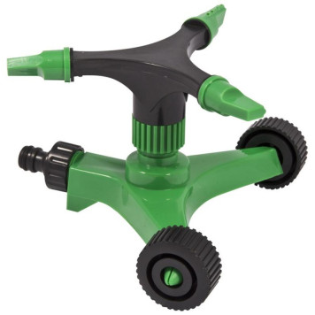 330061 Разбрызгиватель вращающийся на W-образной подставке с колесиками HL086-1