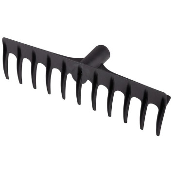 332026 Грабли пластиковые без черенка 11 зубьев