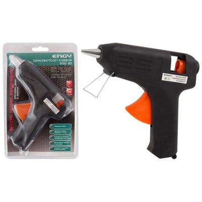 357118 Пистолет клеевой Engy EGG-80, с подставкой, 80 Вт-3