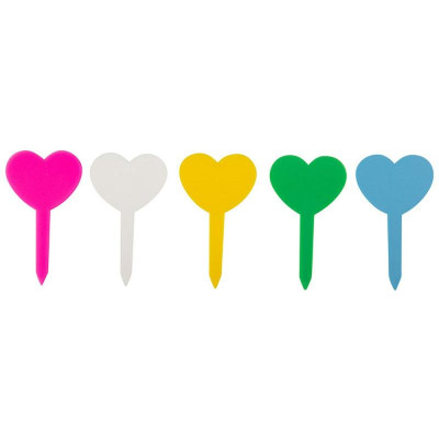 985473 Таблички садовые «Сердечки» (25шт)-1