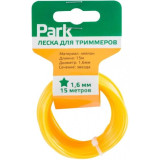 990589 Леска для триммеров Park 1,6мм, 15м, звезда
