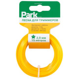 990590 Леска для триммеров Park 2.0мм, 15м, звезда
