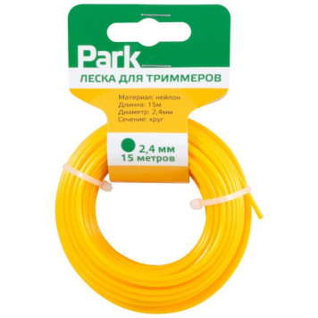 990596 Леска для триммеров Park 2,4мм, 15м, круг