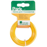 990599 Леска для триммеров Park 2,4мм, 15м, квадрат