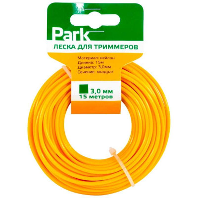 990600 Леска для триммеров Park d 3мм, длина 15м