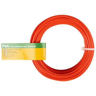 990616 Нить нейлоновая для триммера Park звезда 2.0мм, 15м