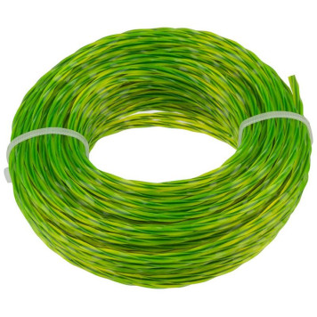 990623 Леска для триммеров Park 3,0мм, 15м квадрат перекрученный со стержнем