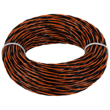 990640 Леска для триммеров двухкомпонентная перекрученная ' Шахматы' Park 2.4мм, 15м, квадрат