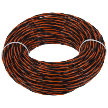 990641 Леска для триммеров двухкомпонентная перекрученная ' Шахматы' Park 3.0мм, 15м, квадрат