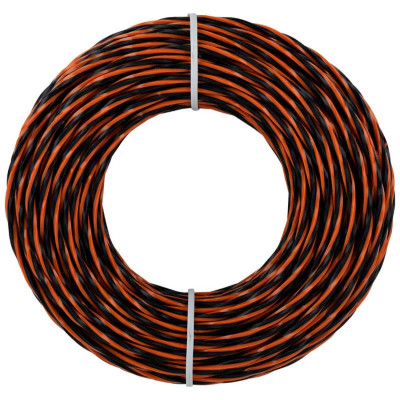 990641 Леска для триммеров двухкомпонентная перекрученная ' Шахматы' Park 3.0мм, 15м, квадрат-1