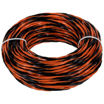 990647 Леска для триммеров двухкомпонентная перекрученная ' Зебра' Park 3.0мм, 15м, квадрат