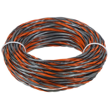 990649 Леска для триммеров трехкомпонентная перекрученная ' Ураган' Park 2.4мм, 15м, квадрат