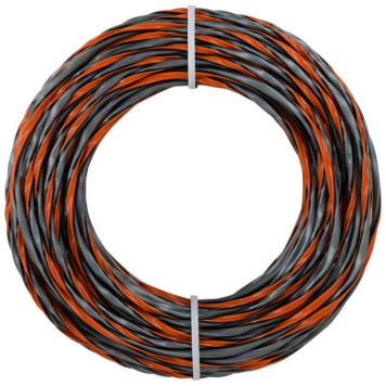 990649 Леска для триммеров трехкомпонентная перекрученная ' Ураган' Park 2.4мм, 15м, квадрат-1