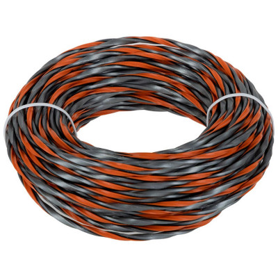 990650 Леска для триммеров трехкомпонентная перекрученная ' Ураган' Park 3.0мм, 15м, квадрат