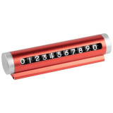 998580 Автовизитка ENGY А-004, цвет красный