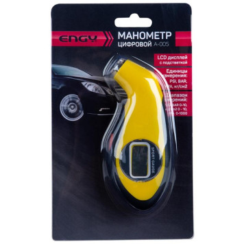 998582 Манометр автомобильный ENGY A-005 цифровой-3