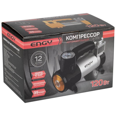 998584 Компрессор автомобильный ENGY A-006 желтый-2