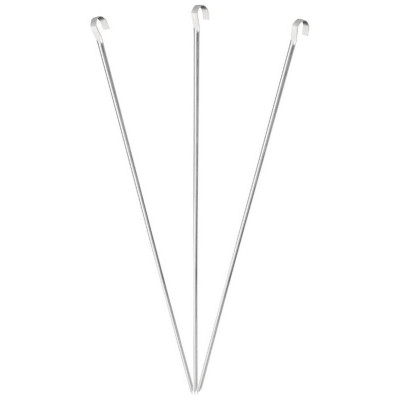 999716 Набор шампуров ECOS 560*10*0.7мм, угловой, без витка, 3шт