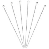 999717 Набор шампуров ECOS 560*10*0.7мм, угловой, без витка, 6шт