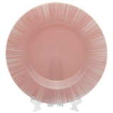 10328SLBD73 Тарелка упроч. Фокус 260мм розовая