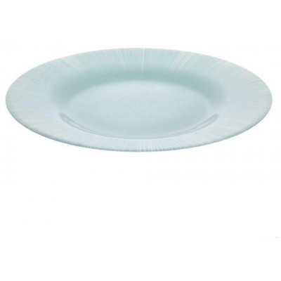 10328SLBD74 Тарелка упроч. Фокус 260мм голубая-1