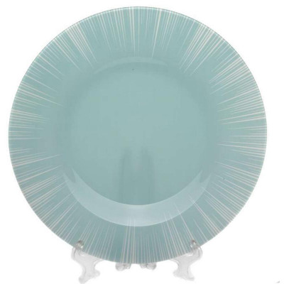 10328SLBD74 Тарелка упроч. Фокус 260мм голубая