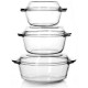 159021 Набор посуды для СВЧ 3 предм (1л+1.5л+2л)