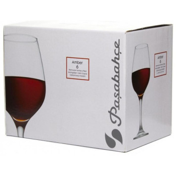 440275B Набор бокалов АМБЕР 6шт 460мл (красное вино)