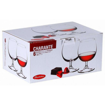 44816B Набор бокалов ШАРАНТ 6шт 300мл (коньяк)-1