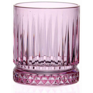 520004SLBP Стакан ЭЛИЗИЯ (Энжой) 355мл розовый