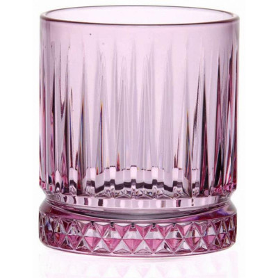 520004SLBP Стакан ЭЛИЗИЯ (Энжой) 355мл розовый