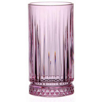 520015SLBP Стакан ЭЛИЗИЯ (Энжой) 450мл розовый