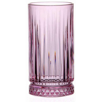 520015SLBP Стакан ЭЛИЗИЯ (Энжой) 450мл розовый