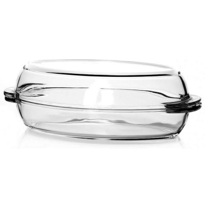 59032 Посуда для СВЧ форма для запекания ов.1.7л + кр.1.7л