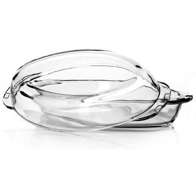 59032 Посуда для СВЧ форма для запекания ов.1.7л + кр.1.7л-1