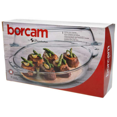 59032 Посуда для СВЧ форма для запекания ов.1.7л + кр.1.7л-2